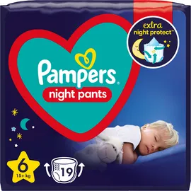 Pampers Night Pants Νο6 (15+kg) 19pcs