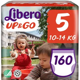 Πάνες Libero Up & Go Jumbo Pack Νο5 (10-14kg) 160τεμ
