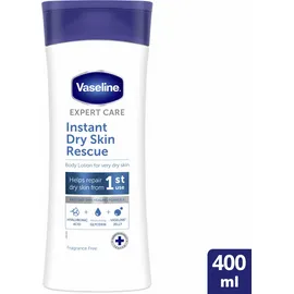 Vaseline Instant Rescue Dry Skin Body Lotion, Λοσιόν Σώματος για Επανόρθωση της Ξηρής Επιδερμίδας 400ml