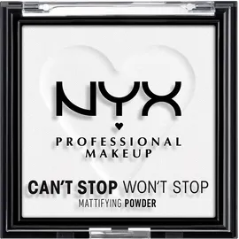NYX Can't Stop Won't Stop Ματ Πούδρα 6gr [BRIGHTENING TRANSLUCENT]