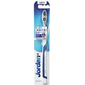 Jordan Expert White Soft Μαλακή Οδοντόβουρτσα Λευκό - Μπλε 1 Τεμάχιο