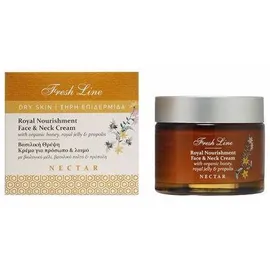 Θρεπτική Κρέμα Προσώπου με Βασιλικό Πολτό Royal Nourishment Face & Neck Cream Nectar Fresh Line 50ml