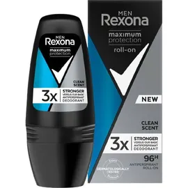 Rexona Men Maximum Protection Roll On Clean Scent 96h 50ml