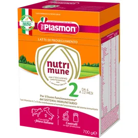 Plasmon Nutrimune 2 Γάλα σε σκόνη 2ης Ηλικίας 700gr