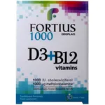 Geoplan Nutraceuticals Fortius Ultra D3 & B12 Vitamins 1000iu 30tabs