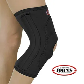 JOHNS JUMPERS ΕΠΙΓΟΝΑΤΙΔΑ ΜΕ ΕΝΙΣΧ+ΤΡΥΠ.+ΣΠΙΡΑΛ ΕΛ.NEOPRENE ΜΑΥΡΟ LARGE