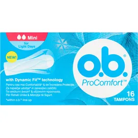 O.B COMFORT  MINI X16 TAMPON