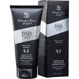 DSD De Luxe 5.2 Steel &amp; Silk Treatment Balsam 200ml Λοσιόν Θεραπείας για Μεταξένια Μαλλιά