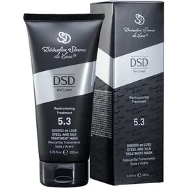 DSD De Luxe 5.3 Silk &amp; Steel Treatment Mask 200ml Μάσκα για Ταλαιπωρημένα Μαλλιά