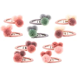 MATILDA Κλιπ Μαλλιών με Φουντίτσες - 2τμχ