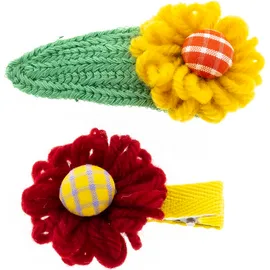 MATILDA Κλιπ Μαλλιών με Λουλούδια- 2τεμ