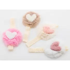 MATILDA Κορδέλα Μαλλιών Μπεμπέ με Καρδιά - 1τεμ