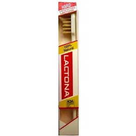 Lactona Οδοντόβουρτσα No18 Πολύ Σκληρή 100% Φυσική 1τεμάχιο