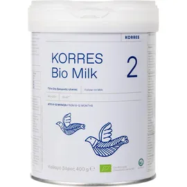 Korres Bio Milk 2 Βιολογικό Αγελαδινό Γάλα για Βρέφη 6-12 μηνών 400gr