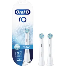 Oral-B Ανταλλακτικές Κεφαλές iO Ultimate Clean White 2τμχ