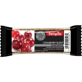 Deligios Μπάρα βρώμης cranberry 80 gr