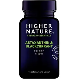 Higher Nature Astaxanthin & Blackcurrant 90 veg.caps