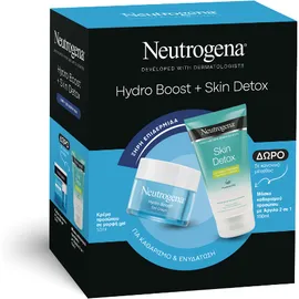 Neutrogena HydroBoost Crema Gel 50 ml & Δώρο Skin Detox 2 in 1 Wash Mask 150 ml