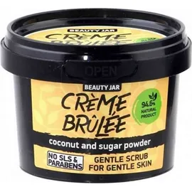 Beauty Jar Creme Brulee Απαλό Scrub Προσώπου για Ευαίσθητες Επιδερμίδες 120gr