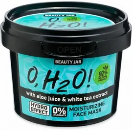 Beauty Jar O H2O! Moisturizing Face Mask Ενυδατική Μάσκα Προσώπου με Aloe Vera & Λευκό Τσάι 100gr