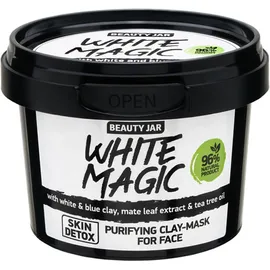 Beauty Jar White Magic Purifying Face Clay Mask Μάσκα Λεύκανσης για το Πρόσωπο 120gr