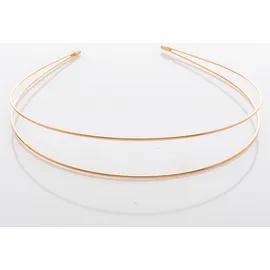 MATILDA Στέκα Μαλλιών Μεταλλική Χρυσή