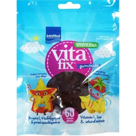 Intermed Vitafix Immuno Gummies Με Γεύση Σμέουρο Από 4 ετών 60τμχ