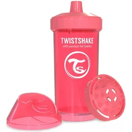Twistshake Κύπελλο Μίξερ Φρούτων Kid Cup 360ml 12+ m Ροδακινί