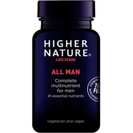 HIGHER NATURE True Food All Man 180 Φυτικές Κάψουλες