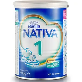 NATIVA 1 Lcomfortis Gentle Start Βρεφικό Γάλα 400g