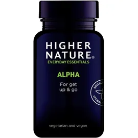 HIGHER NATURE Alpha Get Up & Go 30 Φυτικές Κάψουλες