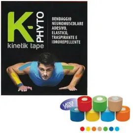 K-PHYTO Kinetik Tape 5cm x 5m Μαύρο 1 Τεμάχιο