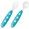 Εικόνα 1 Για NUK Mini Cutlery Set Σετ Κουτάλι-Πιρούνι Mini Μπλε 8m+ 2 Τεμάχια [10.255.047]