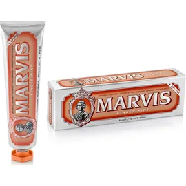 Marvis Ginger Mint Toothpaste With Xylitol Οδοντόκρεμα Με Τζίντζερ Μέντα Και Ξυλιτόλη 85ml