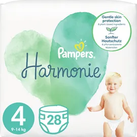 Πάνες Pampers Harmonie Value Pack Νο4 (9-14kg) 28τμχ