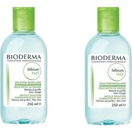 Bioderma Sebium H2O Micellaire Διάλυμα Καθαρισμού 250ml 1+1 Δώρο