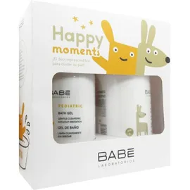 Babe Promo Baby Box Bath Gel 500ml & Body Milk 500ml