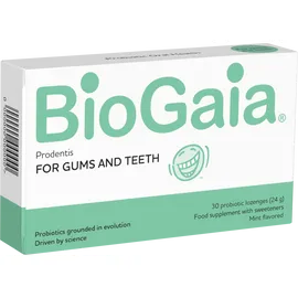 BioGaia Prodentis Gums & Teeth Probiotics 30 παστίλιες με γεύση μήλο
