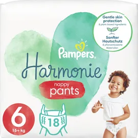Pampers Harmonie Pants Μέγεθος 6 [15kg+] 18 Πάνες - Βρακάκι