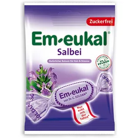 EM-EUKAL Καραμέλες με Φασκόμηλο Χωρις Ζάχαρη 75gr (17τεμ)