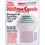 Nitty Gritty NitFree Comb Χτενάκι για Ψείρες Πράσινο 1 Τεμάχιο