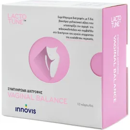 Innovis Lactotune Vaginal Balance Συμπλήρωμα Διατροφής για την Ευαίσθητη Περιοχή 10 κάψουλες