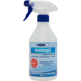 Ecofarm Ecosept Antiseptic Solution Αντισηπτικό Διάλυμα με 70% v/v Αιθυλική Αλκοόλη σε Μορφή Spray 500ml