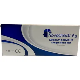 NovaCheck SARS-COV-2 Rapid Test Συσκευή Ταχείας Δοκιμής Αντιγόνου με Ρινική Δειγματοληψία (Colloidal Gold) 5 Τεμάχια