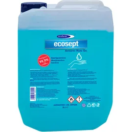 Ecofarm Ecosept Antiseptic Hand Αντισηπτικό Gel Χεριών με 70% v/v Αιθυλική Αλκοόλη 5L Refill με Σπιράλ