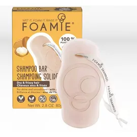 Foamie Shampoo Bar Argan Oil for Dry and Frizzy Hair Σαμπουάν για Ξηρά και Φριζαρισμένα Μαλλιά 80gr