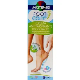 Master Aid Foot Care Antiperspirant Deodorant Cream Αντιιδρωτική & Αποσμητική Κρέμα Ποδιών 60 ml