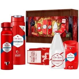 OLD SPICE Set Whitewater After Shave Lotion 100ml & Deodorant Stick 50ml & Body Spray 150ml & Shower Gel 250ml