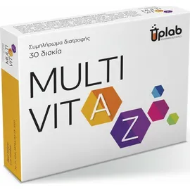 Uplab Multivit A-Z Συμπλήρωμα Διατροφής Πολυβιταμινών 30 Δισκία