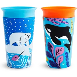 Munchkin Miracle Sippy Cup 12m+ Polar/Orca 266ml, 2τμχ